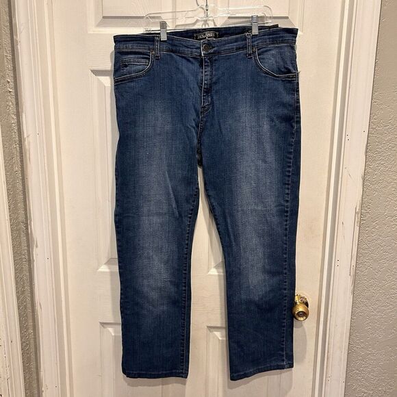 Jack of Spades Jeans Mens 40x34 (40x29) Denim High Roller‎ Comfort Fit Straight - Picture 1 of 10